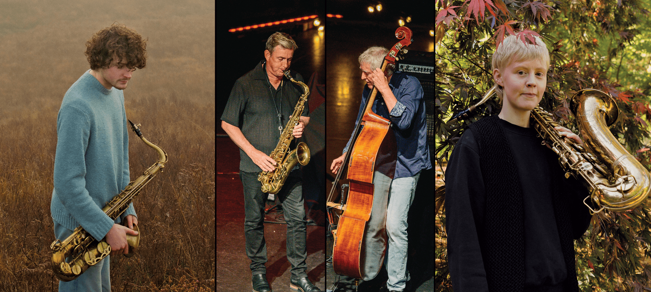 Scottish Jazz Night: Matt Carmichael + Arild Andersen & Tommy Smith + Harben Kay Quartet